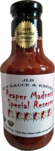 JLD Reaper Madness Hot Sauce